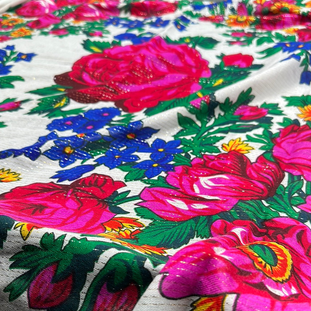 Asdzaa Scarf #9 White