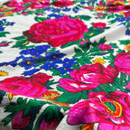 Asdzaa Scarf #9 White