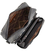 Wrangler Grey Southwestern Wallet Crossbody