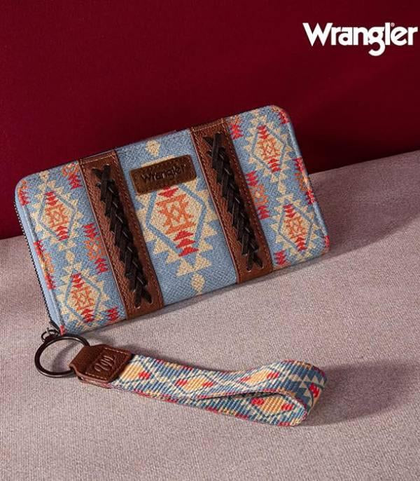 Wrangler Turquoise Southwestern Wallet