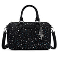 Wrangler Black Rhinestone Denim Crossbody