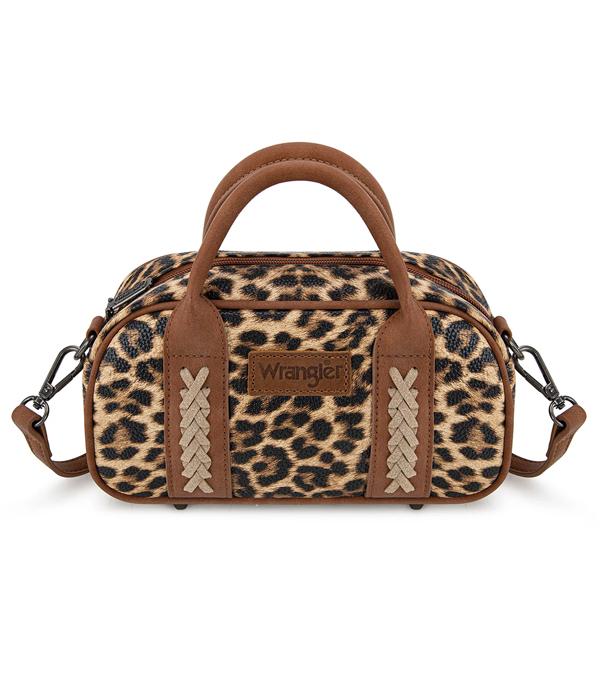 Wrangler Leopard Mini Crossbody Purse