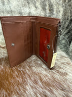 Montana West Brown Aztec Card Wallet