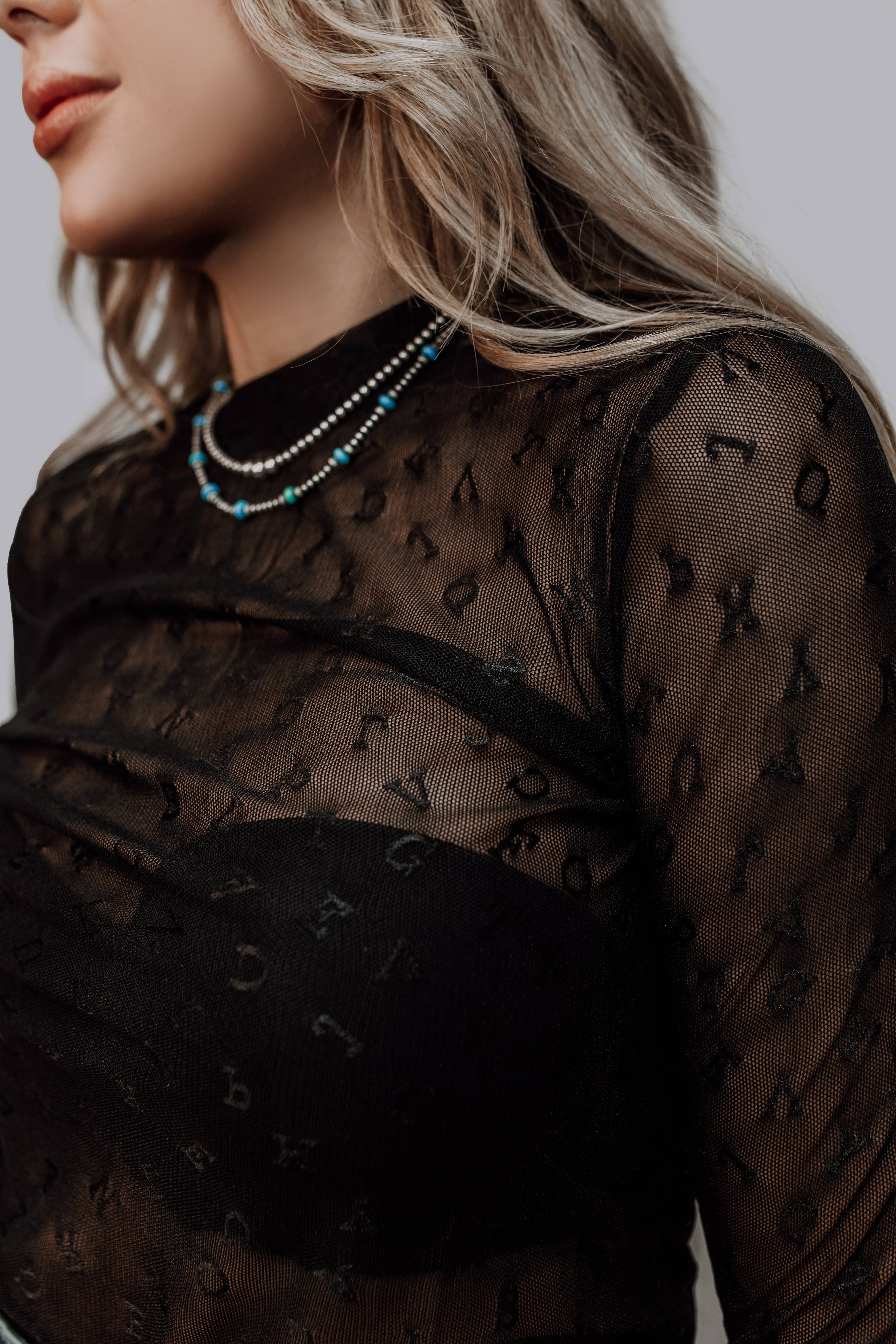 Western Brands Lace Top