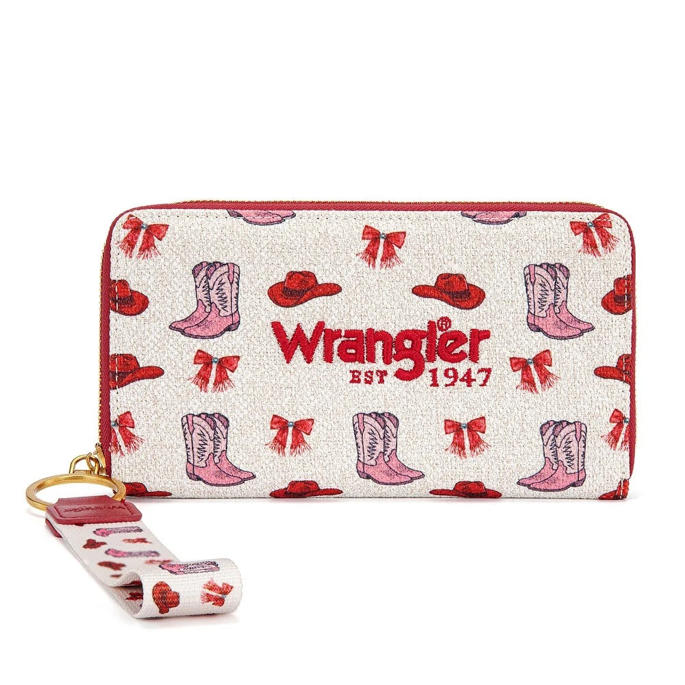 Wrangler Cherry Boots Wallet