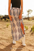 Southwestern Slit Skirt