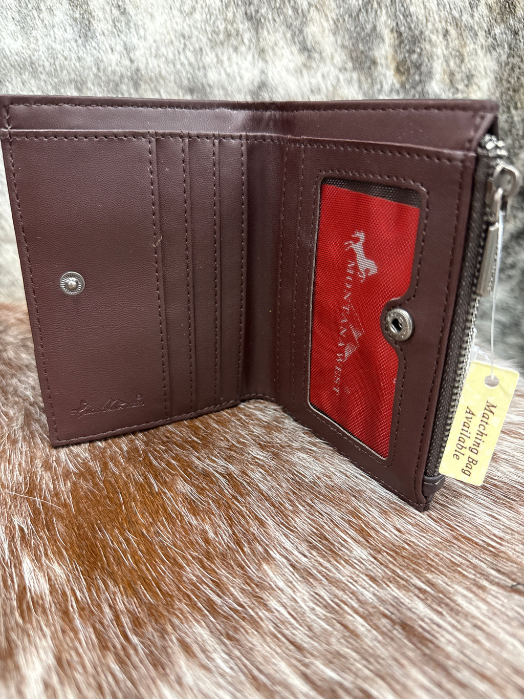 Montana West Black Aztec Card Wallet