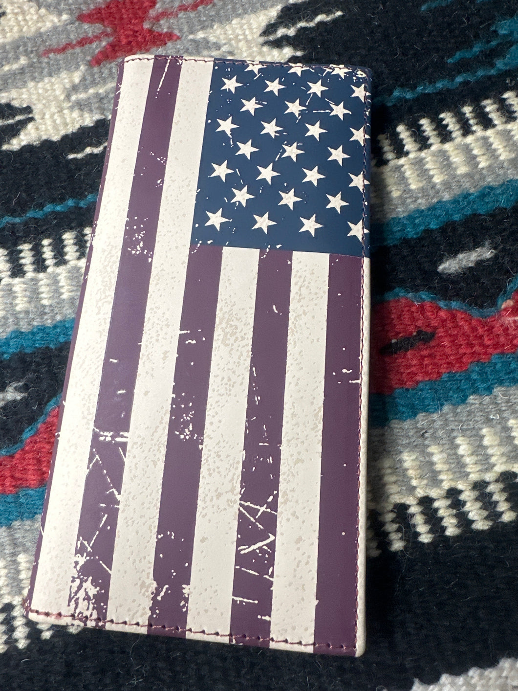 Montana West Flag Men’s Long Wallet