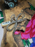 Pearl Ribbon Hair Clip