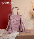 Trinity Ranch Embossed Pink Mini Tote Crossbody