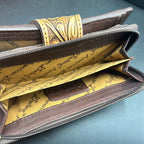 Floral Hand Tooled Leather Wallet