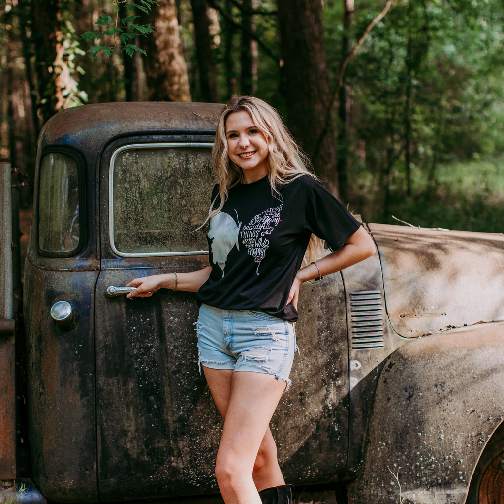 Butterfly Gold Tee