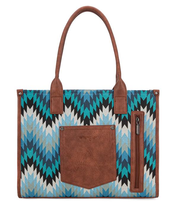 Wrangler Jean Southwestern Large Tote