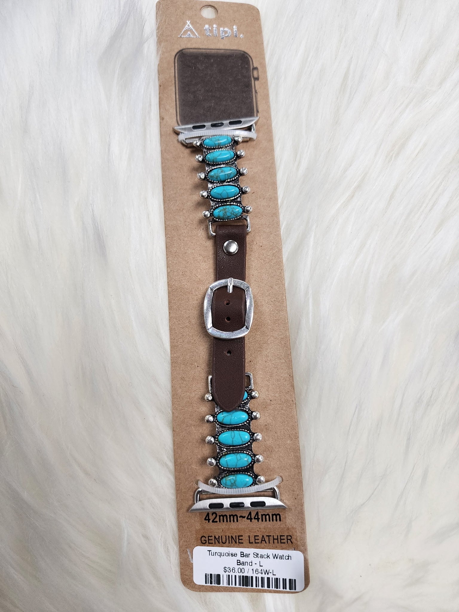 Turquoise Bar Stack Watch Band