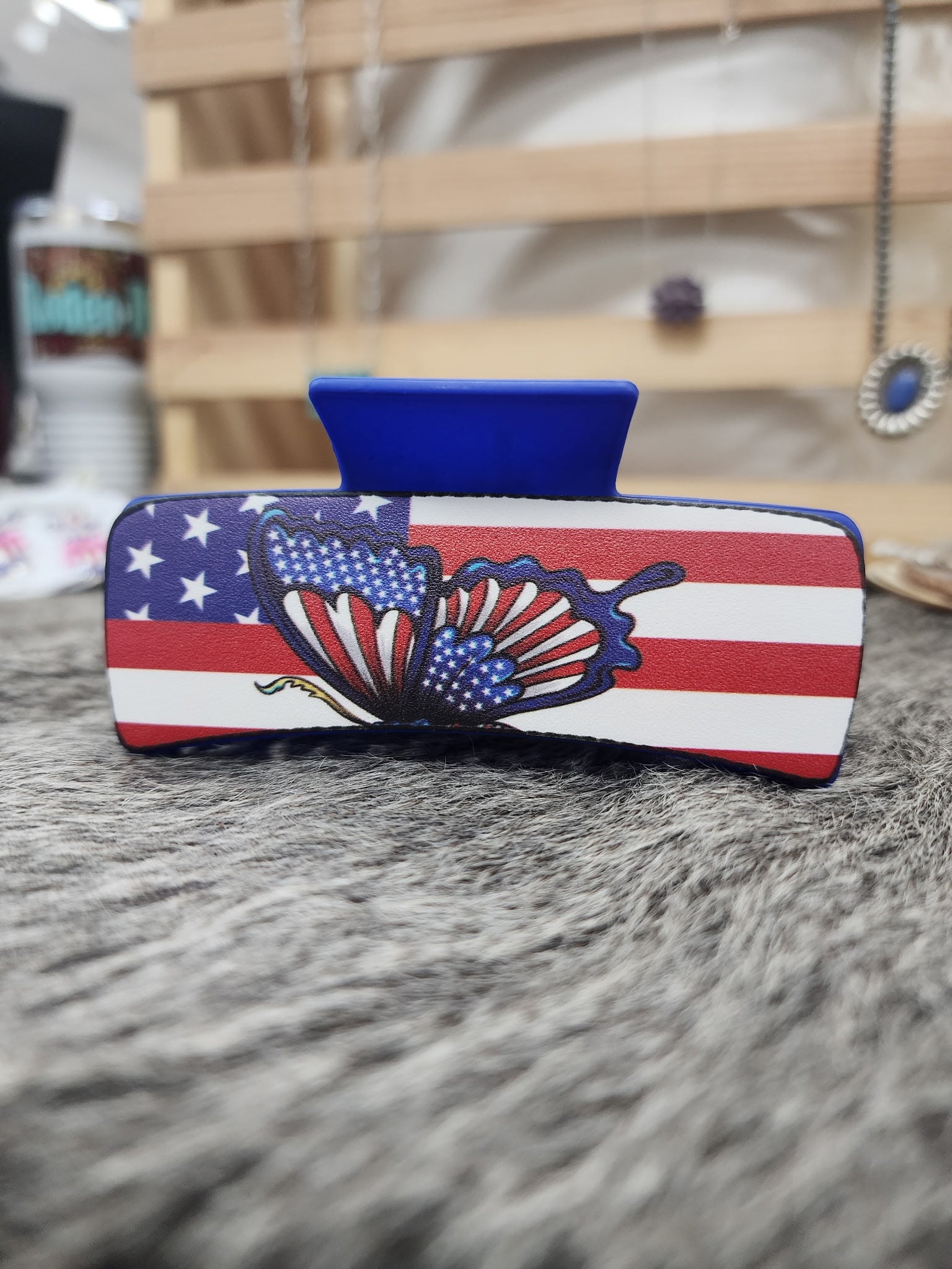 Butterfly USA Hair Clip