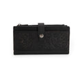 Montana West Black Embossed Wallet