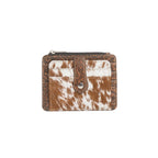 Cowhide Embossed Card Holder