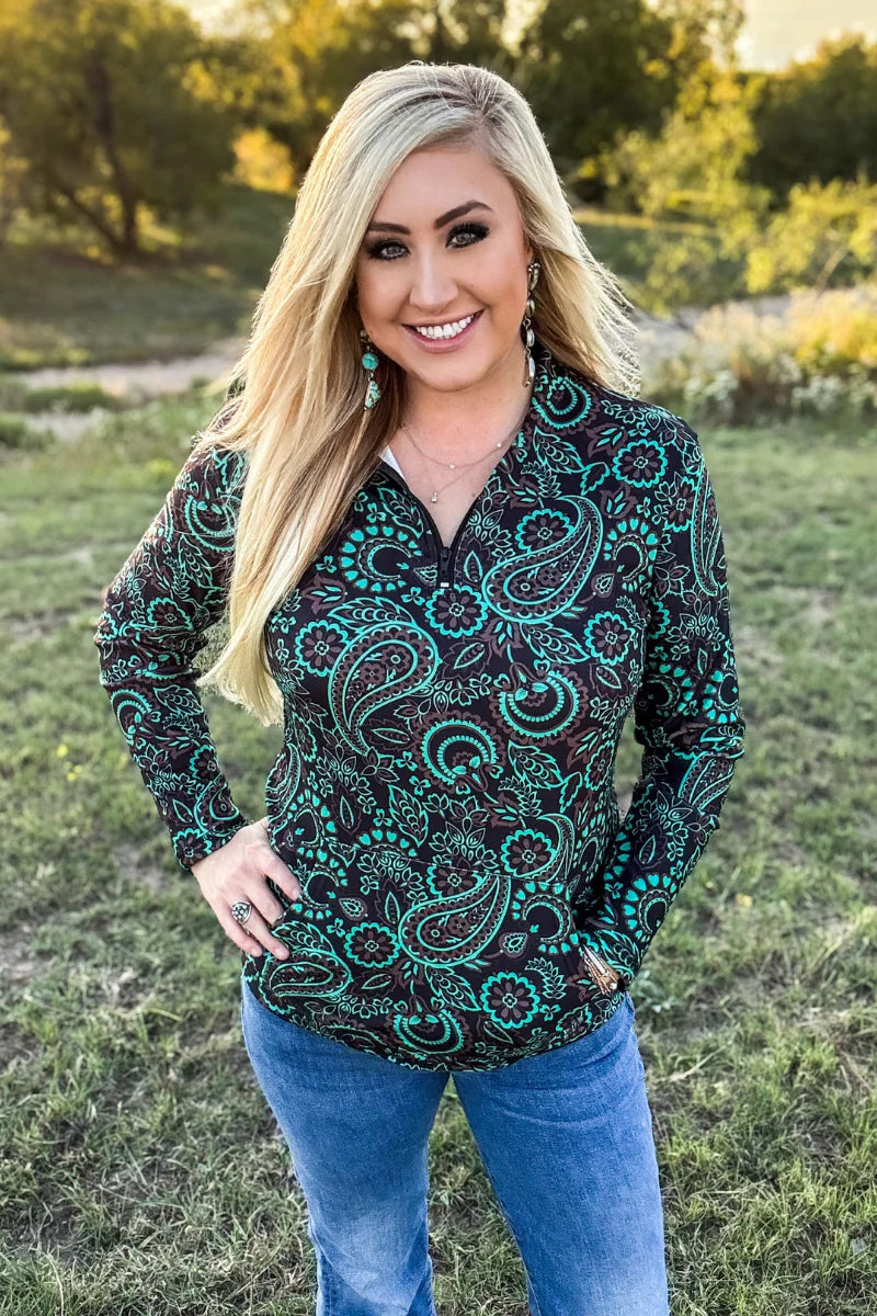 Paisley Range Pullover
