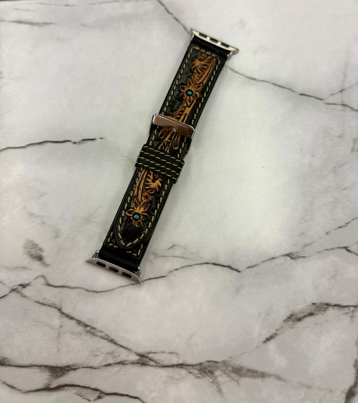Eagle Mesa Tooled Watch Band