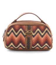 Load image into Gallery viewer, Wrangler Brown Cosmetic Bag
