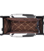 Wrangler Black Cow Print Mini Tote Crossbody