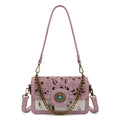 Trinity Ranch Pink Floral Concho Crossbody
