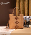 Wrangler Brown Southwestern Tote Crossbody