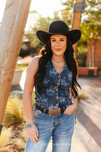 Wild West Denim Vest