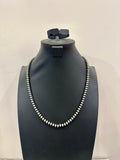 Single Layer Pearl Bead Necklace
