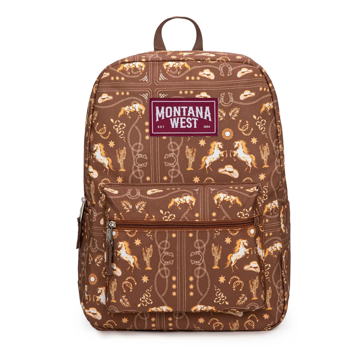Montana West Brown Horse Backpack