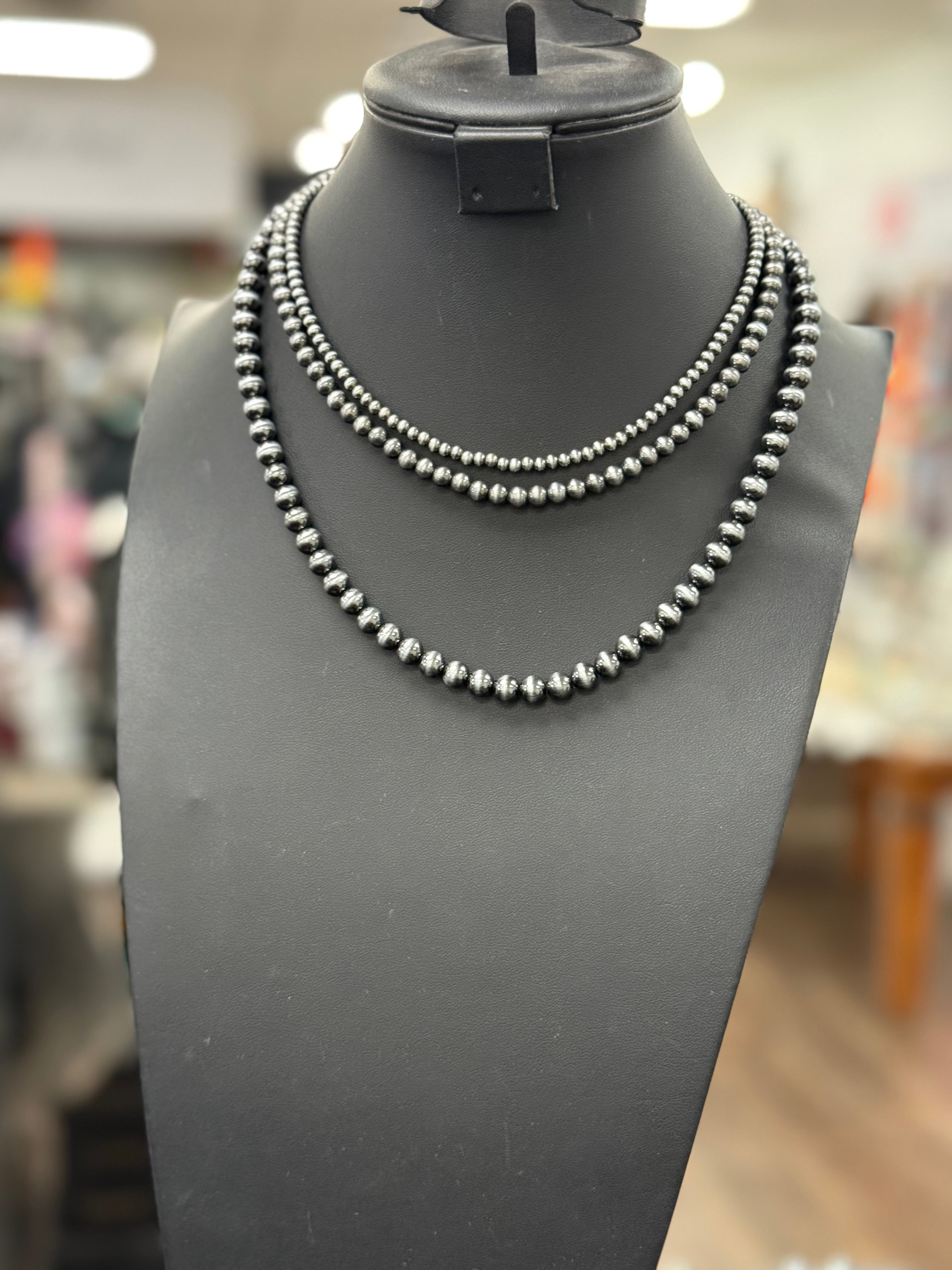 Layered Pearl Necklace