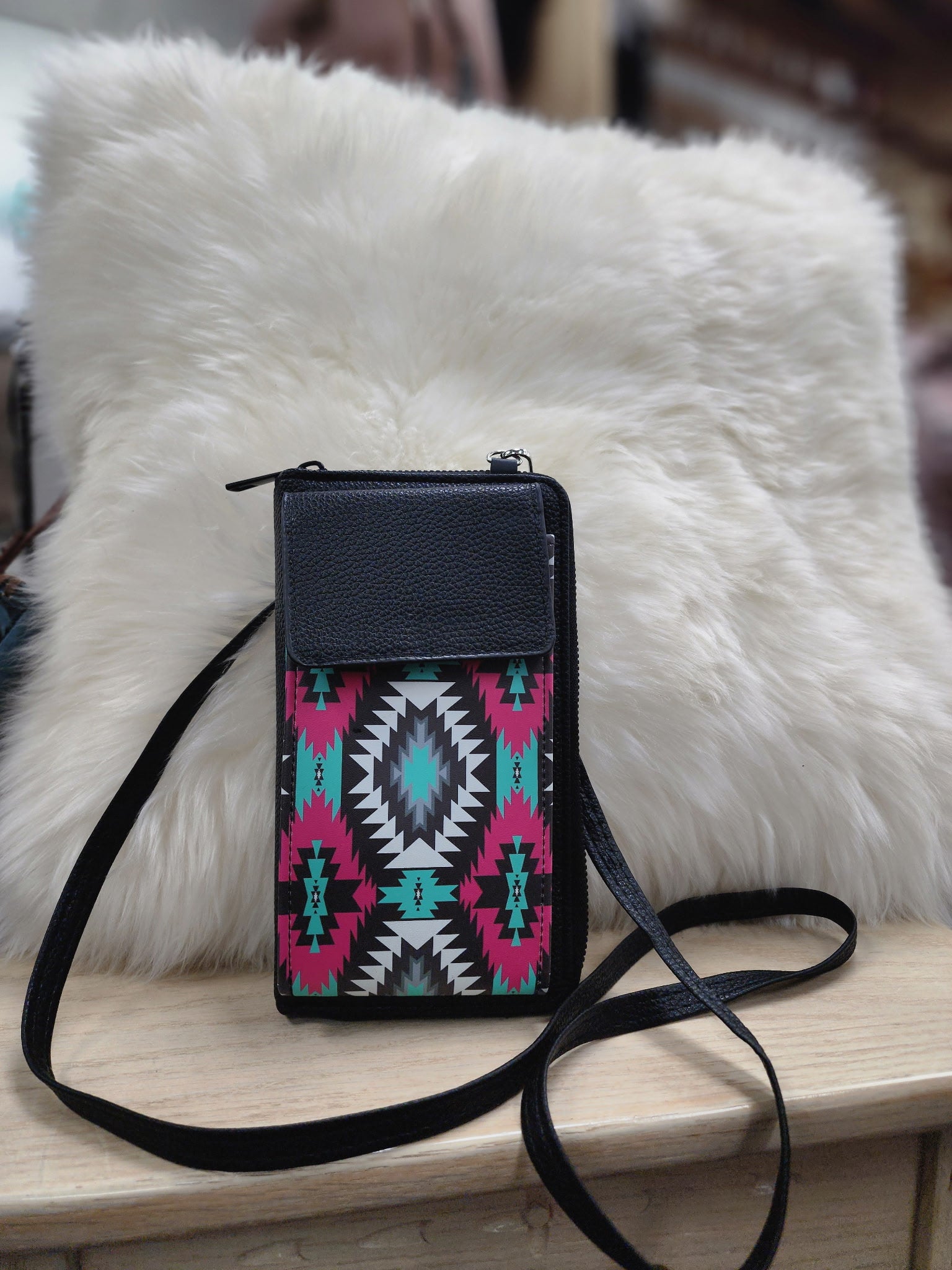 Make the Call Phone Wallet Crossbody