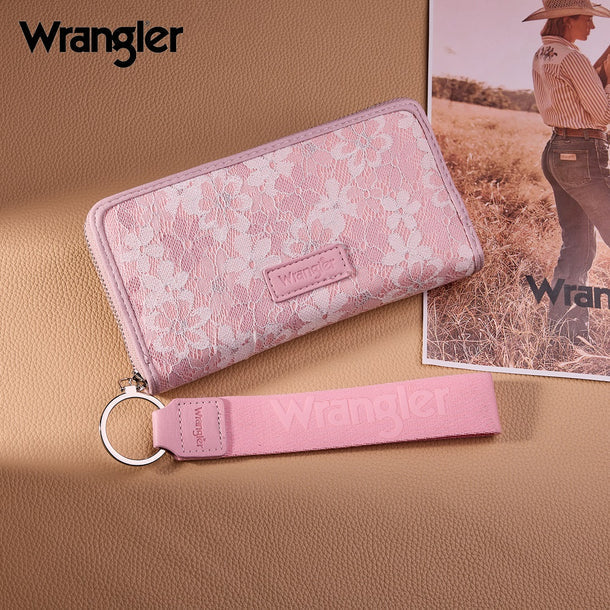 Wrangler Pink Lace Wallet