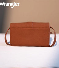 Load image into Gallery viewer, Wrangler Brown Buckle Crossbody
