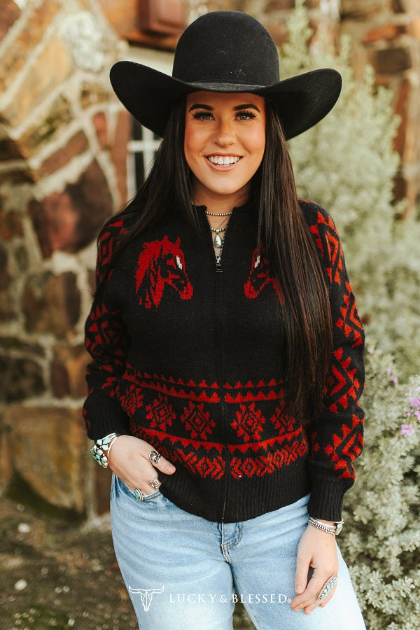 Wild West Knit Pullover