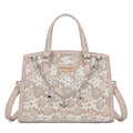 Wrangler Khaki Lace Tote Crossbody