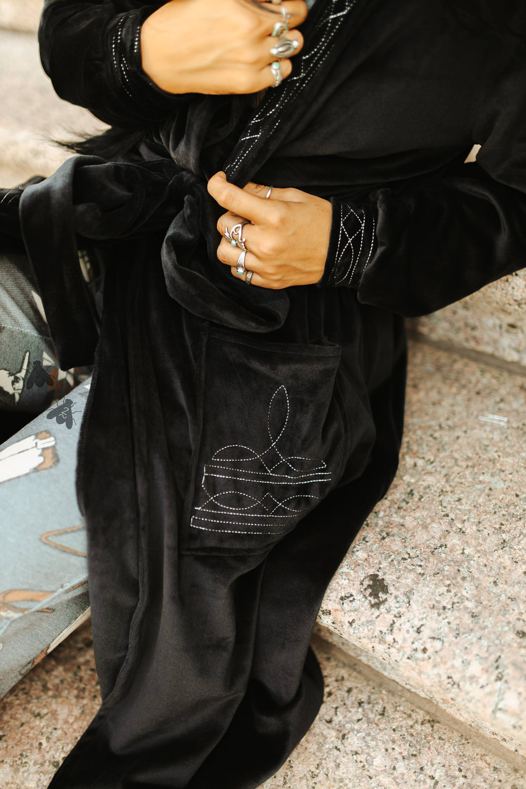 Boot Stitch Robe