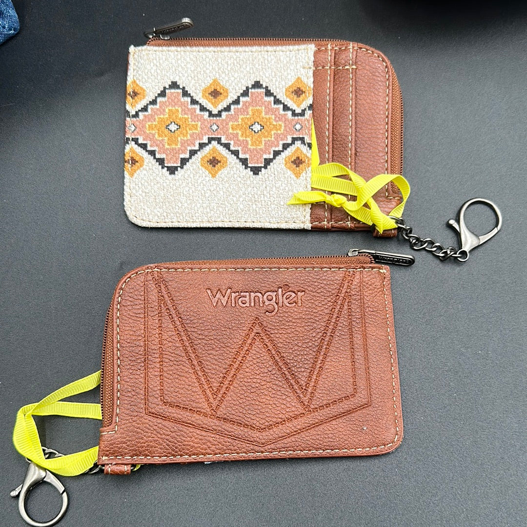 Wrangler Beige Card Holder