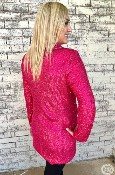 Blingin' Pink Blazer