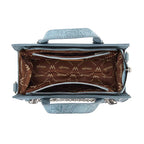 Wrangler Denim Lace Tote Crossbody