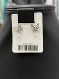 Crystal Butterfly Post Earrings