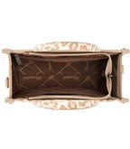 Wrangler Leopard Khaki Mini Tote Crossbody