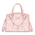 Wrangler Pink Lace Tote Crossbody
