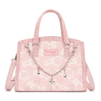 Wrangler Pink Lace Tote Crossbody