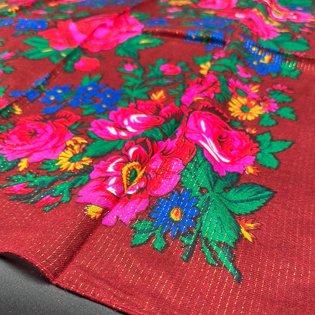 Asdzaa Scarf #2 Maroon