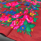 Asdzaa Scarf #2 Maroon