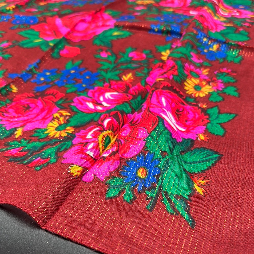 Asdzaa Scarf #2 Maroon