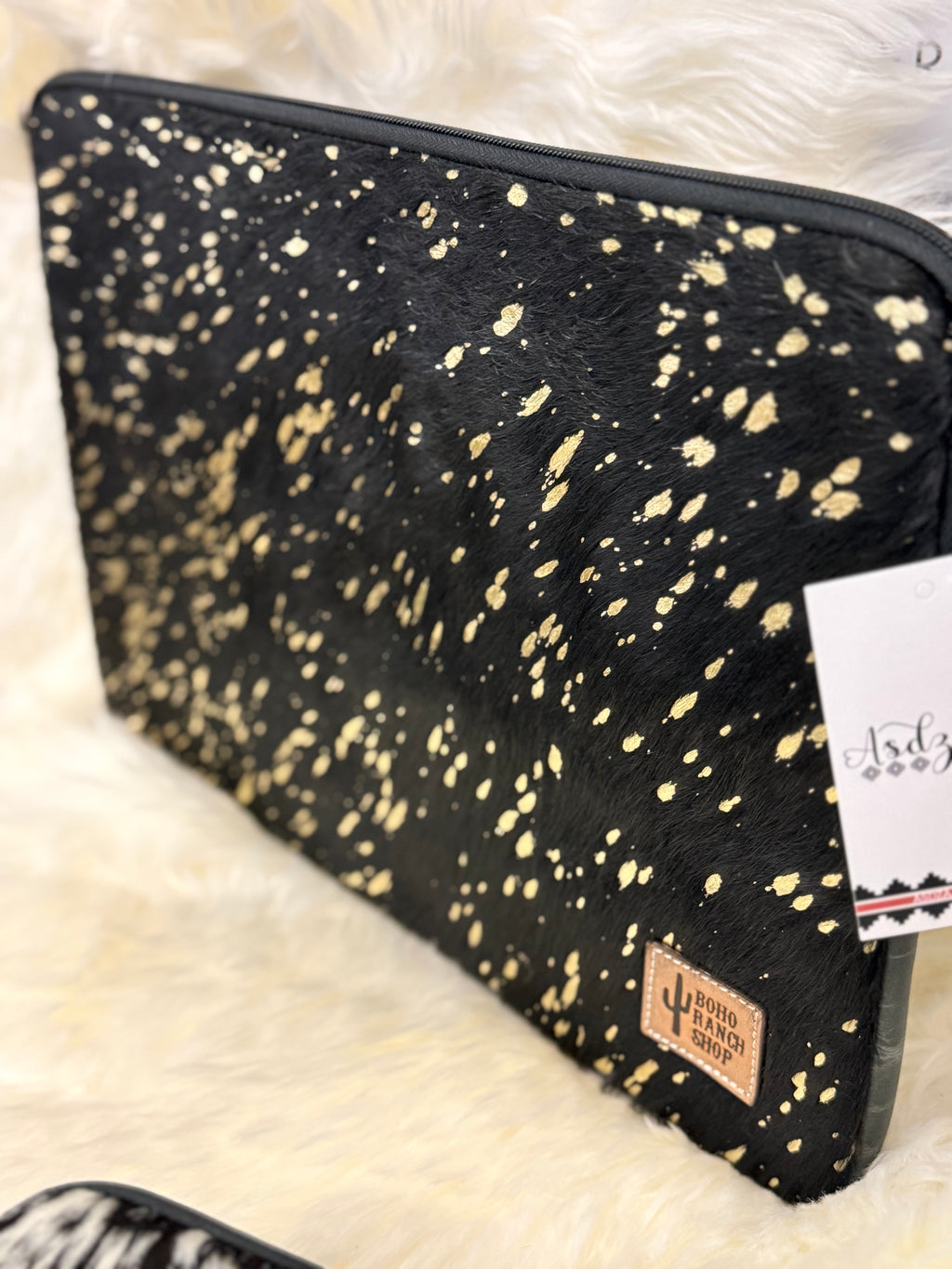 Cowhide Leather Laptop Sleeve