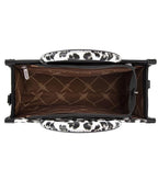 Wrangler Leopard Black Mini Tote Crossbody