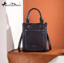 Load image into Gallery viewer, Montana West Black Aztec Mini Crossbody
